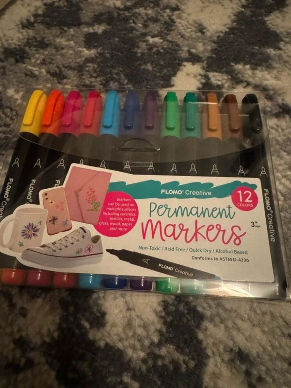 Permanent Markers - 12 count